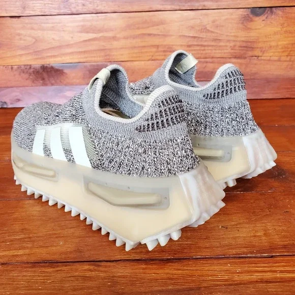 adidas gazelle silver green womens Adidas NMD XR1 Triple White